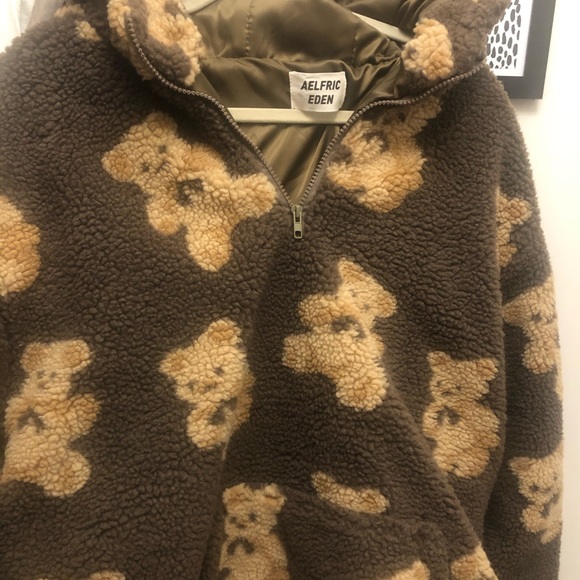 aelfric eden teddy bear sweater